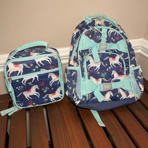 Pottery barn kids backpack and lunch box